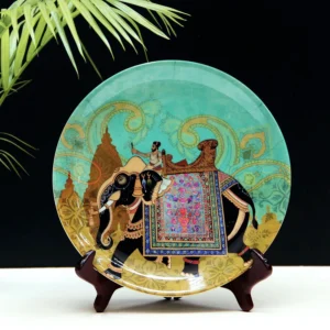 Mandir Elephant Wall Plate