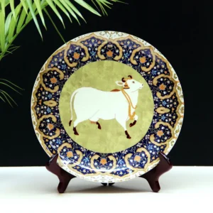 Mughal Cow Wall Plate